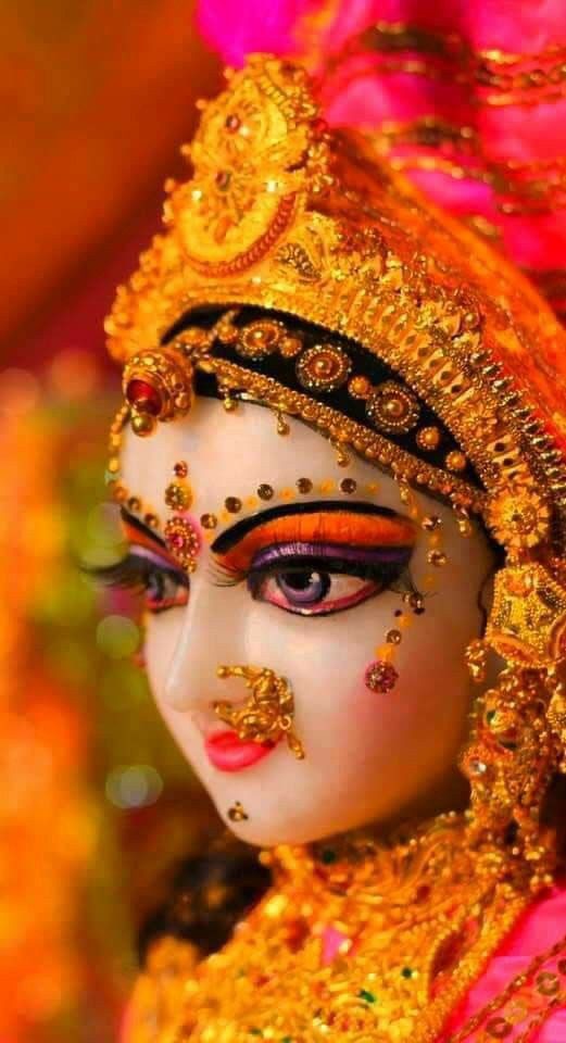 Beautiful Radha Krishna Images Hd - Maa Radha Rani Face wallpaper 