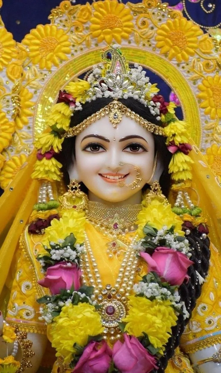 Beautiful Radha Krishna Images Hd - Smiling Radha Rani