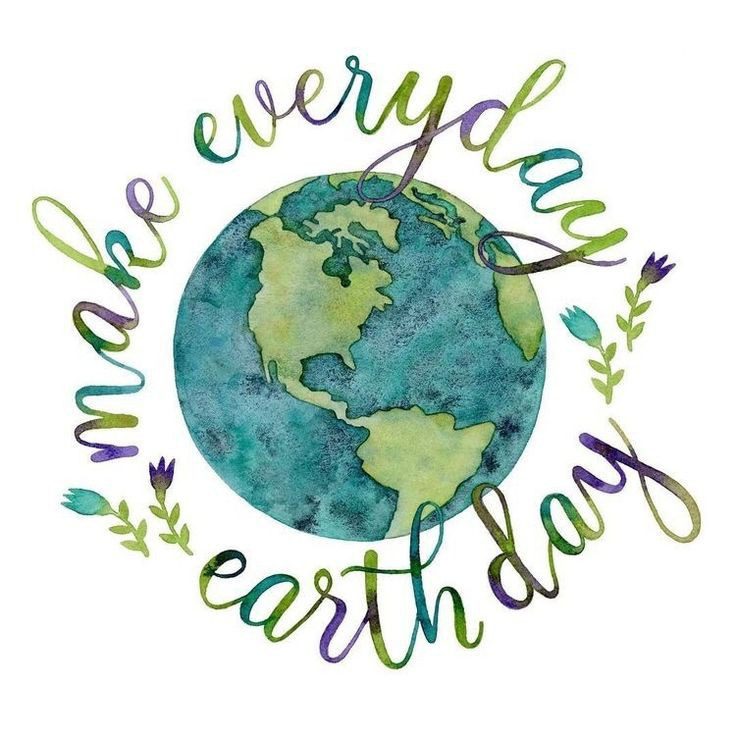 Poster on World Earth Day - Image of World Earth Day 