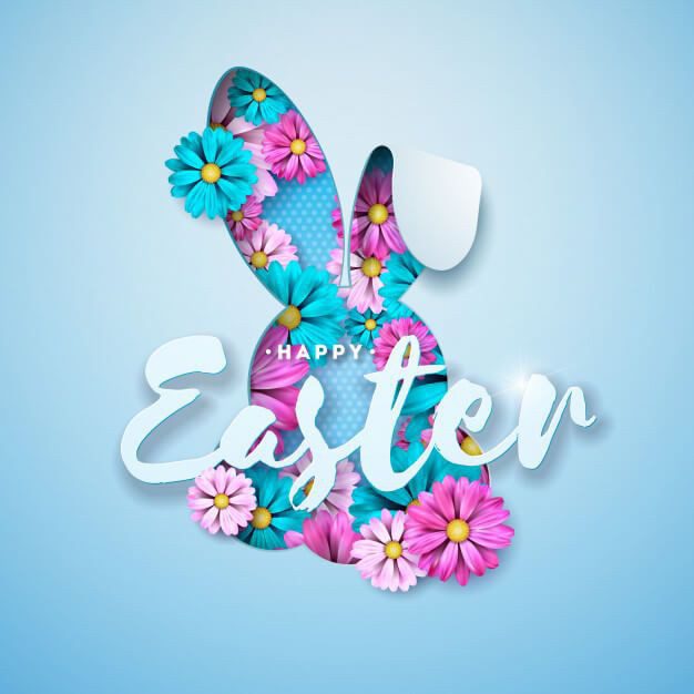 Easter Background - Easter bunny