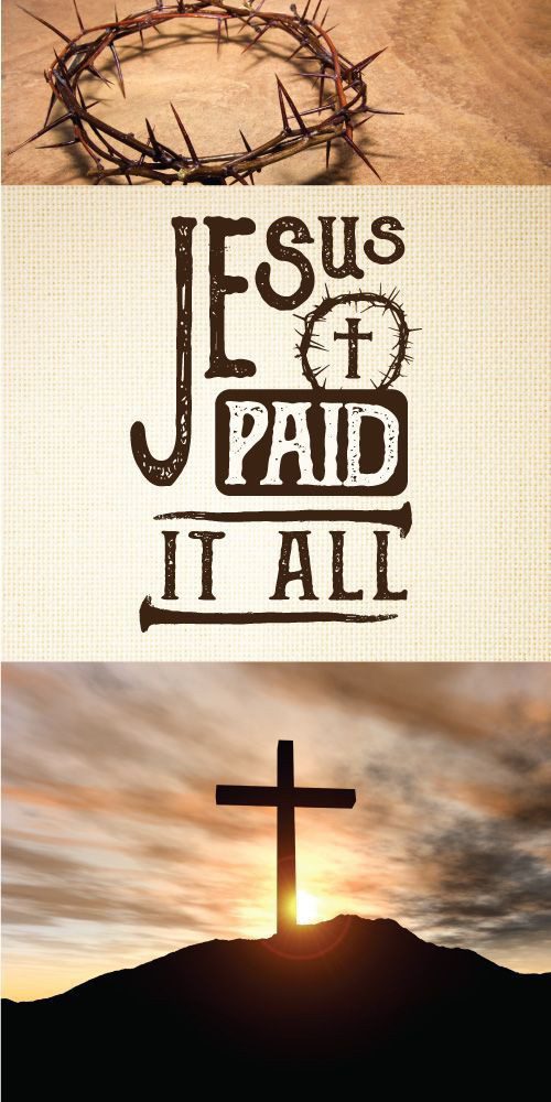 Good Friday Images - jesus pay it all