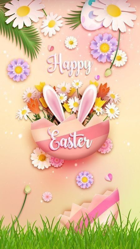 Easter Background - Easter Bunny image 