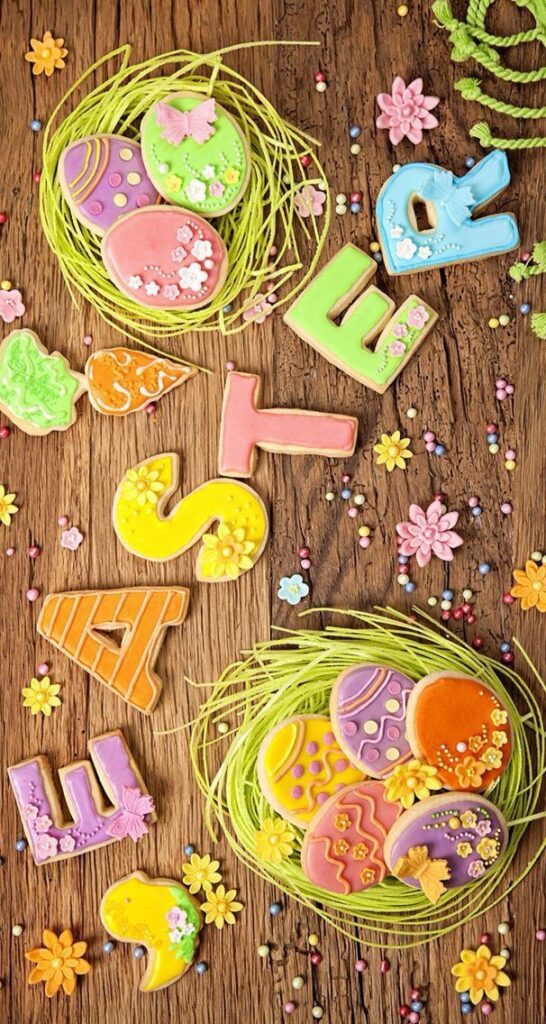 Easter Background - Easter feast image