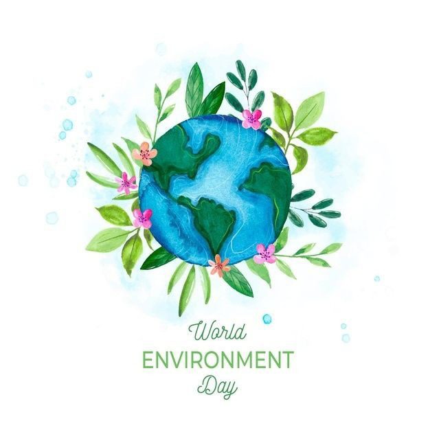 Poster on World Earth Day - Save the World