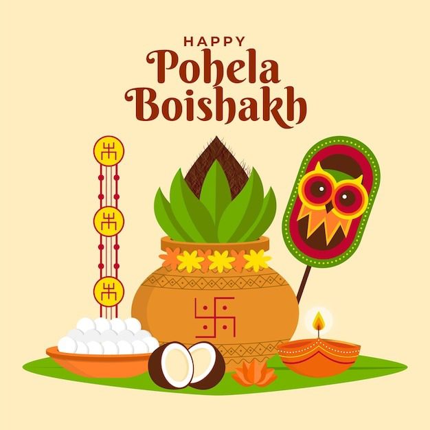 Baisakhi Festival - Pohila Boishakh wishes wallpaper 