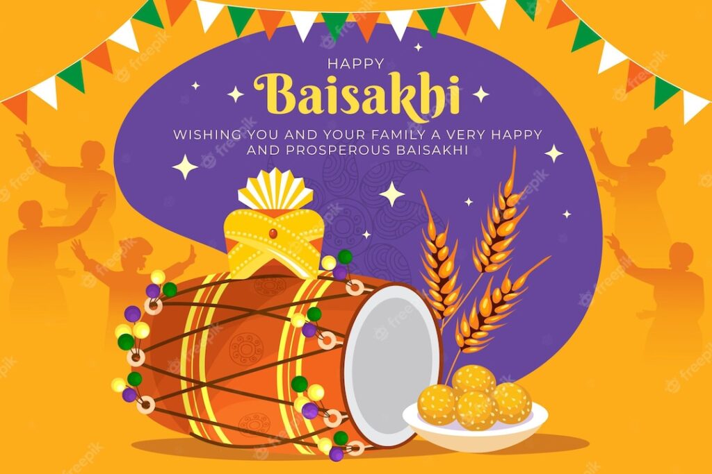 Baisakhi Festival - Harvesting Festival wishes png