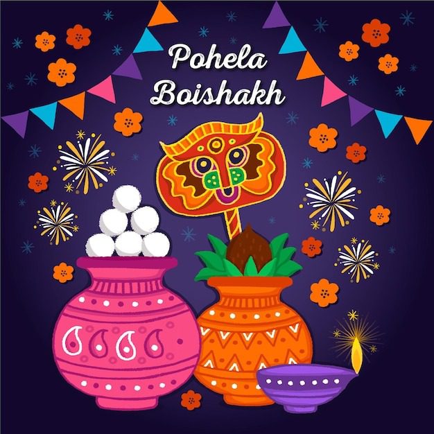 Baisakhi Festival - Bengali Celebration Pohila Boishakh