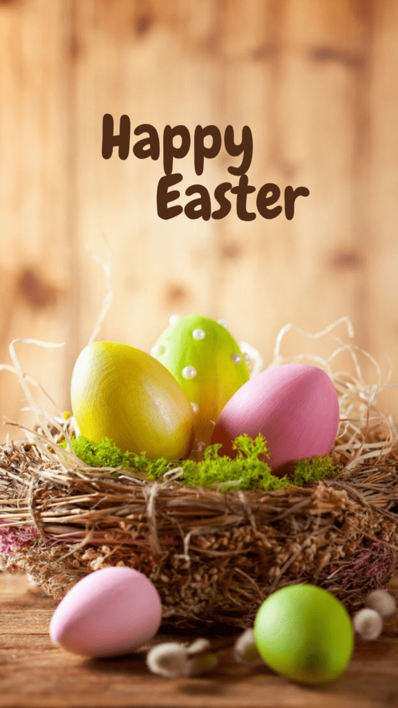 Easter Background - Sunday Easter Eggs