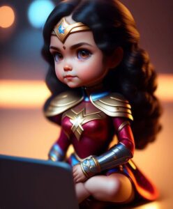 Cute Wonder woman