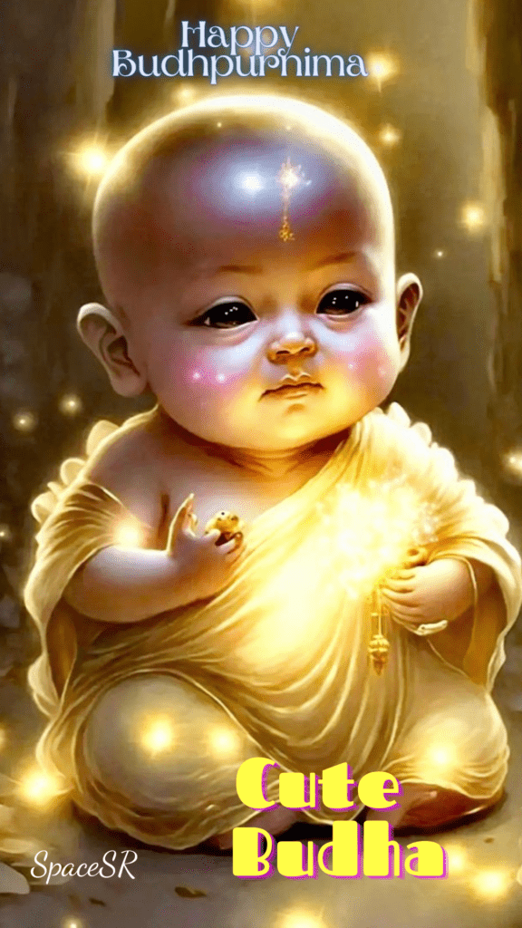 Adorable Baby Buddha Image 