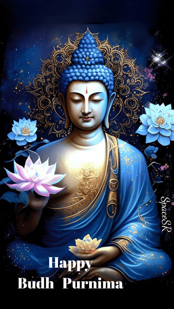 Buddha With Lotus in Hand Image