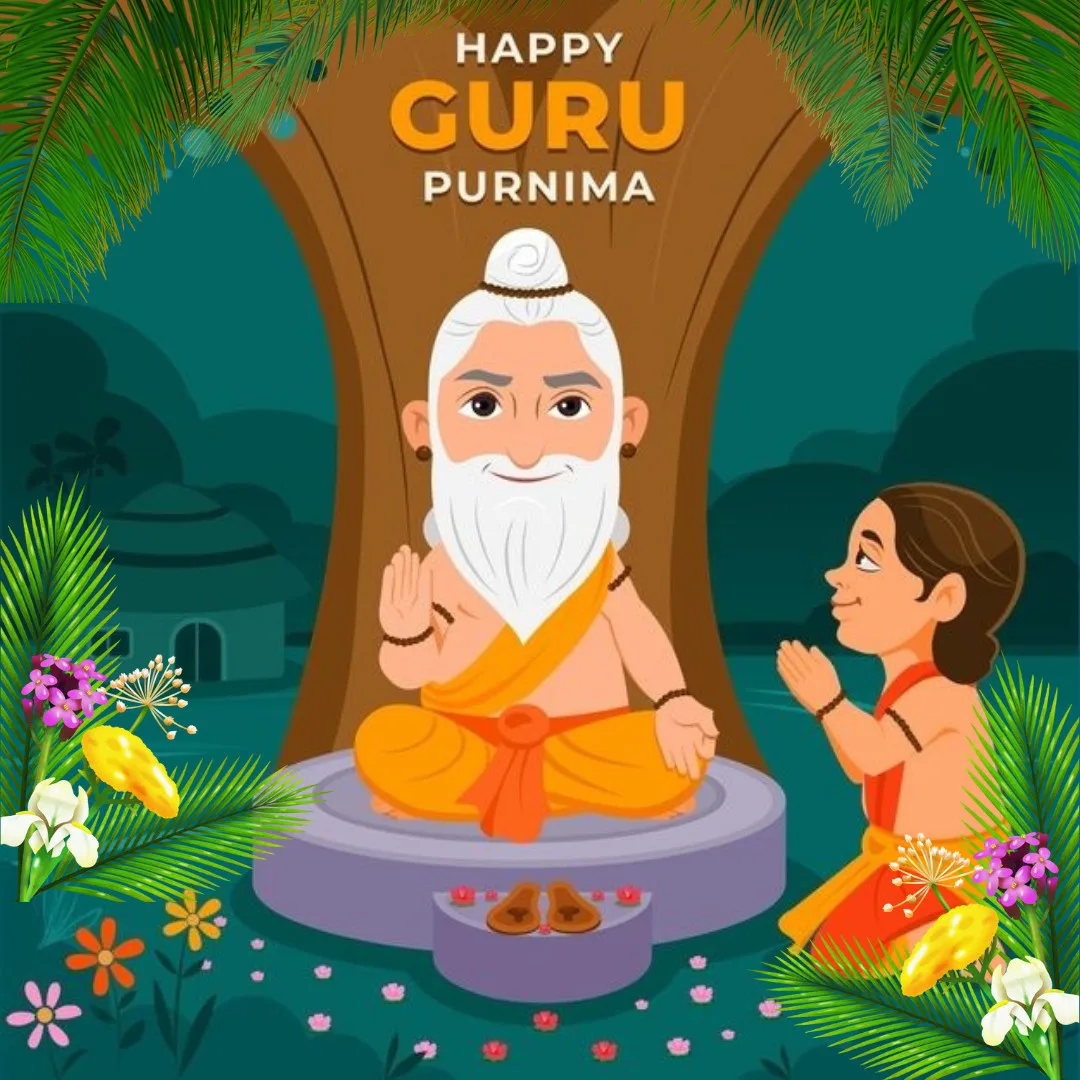 Happy Guru Purnima/Guru Shishya image