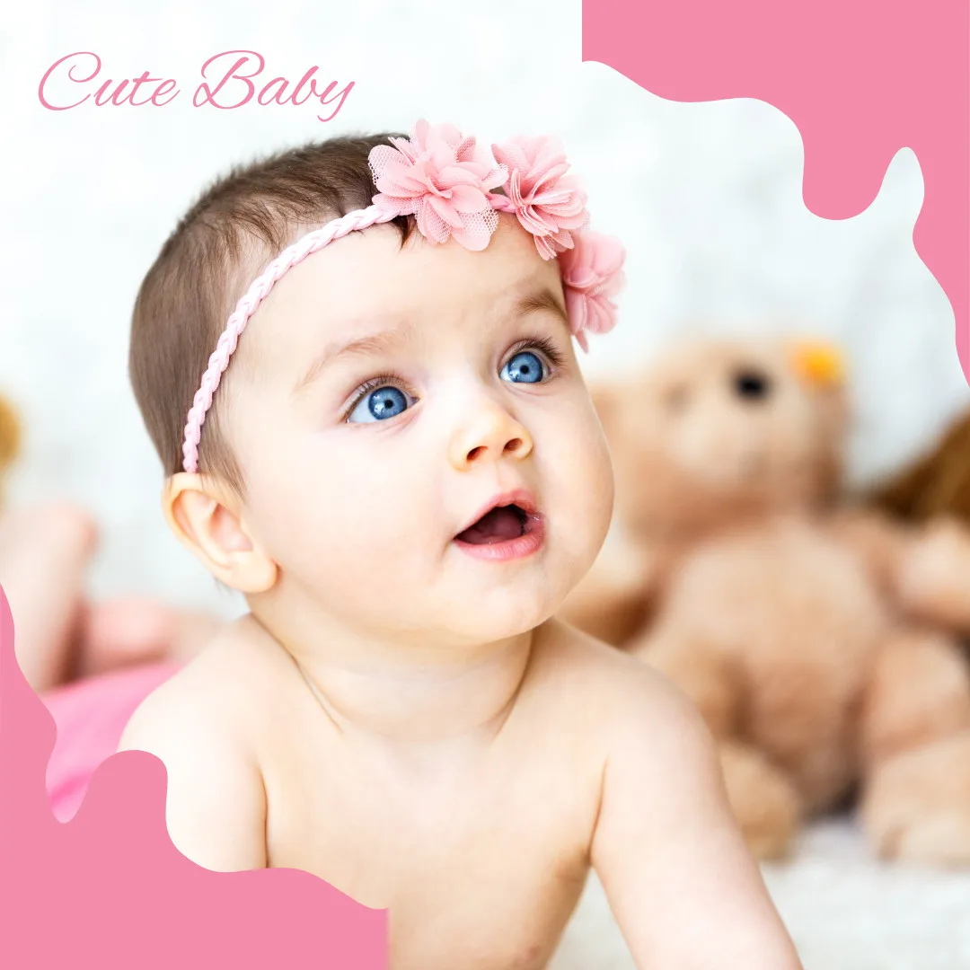Beautiful Baby Images With Quotes/Cute Baby Girl 
