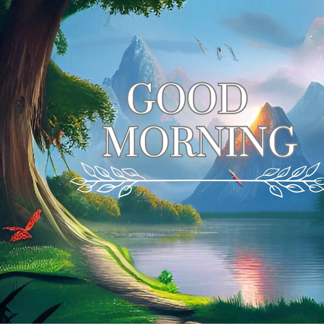 Sunrise Good Morning Images With Nature-FREE Download/Cartoon Good Morning Image