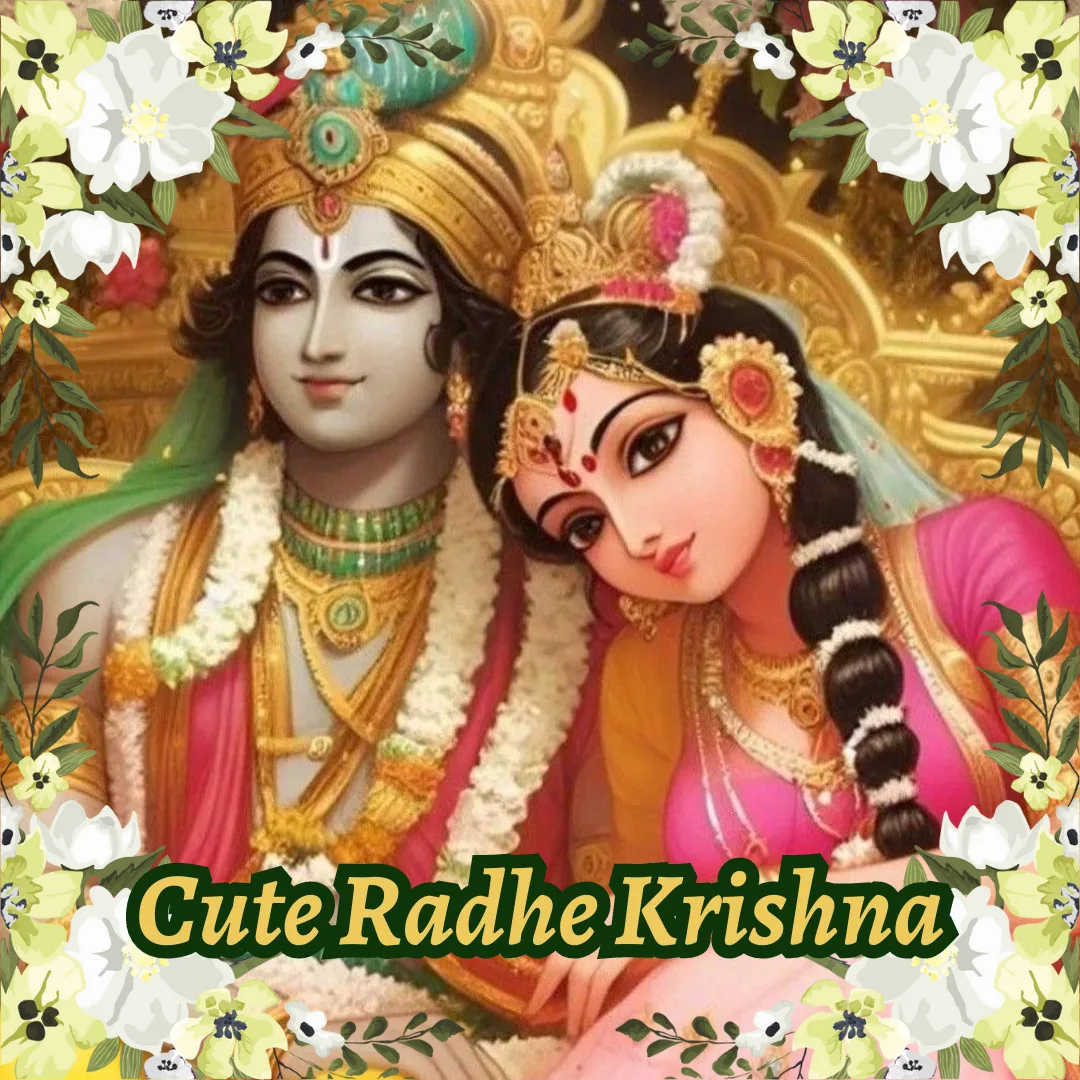 Radha Krishna / Cute Radha Krishna image