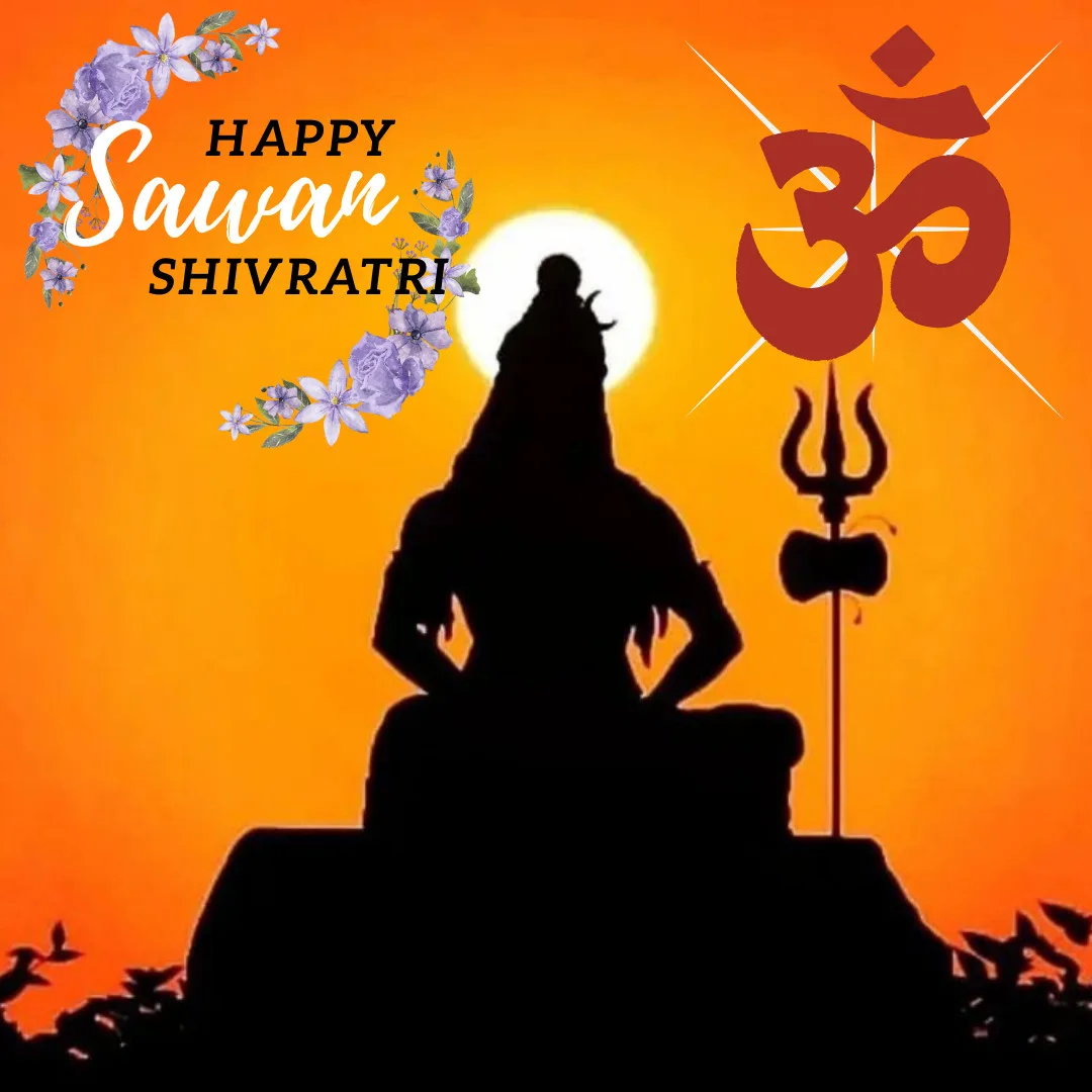 Happy Sawan Shivratri Wishes/Shiv Festival Sawan Shivratri image