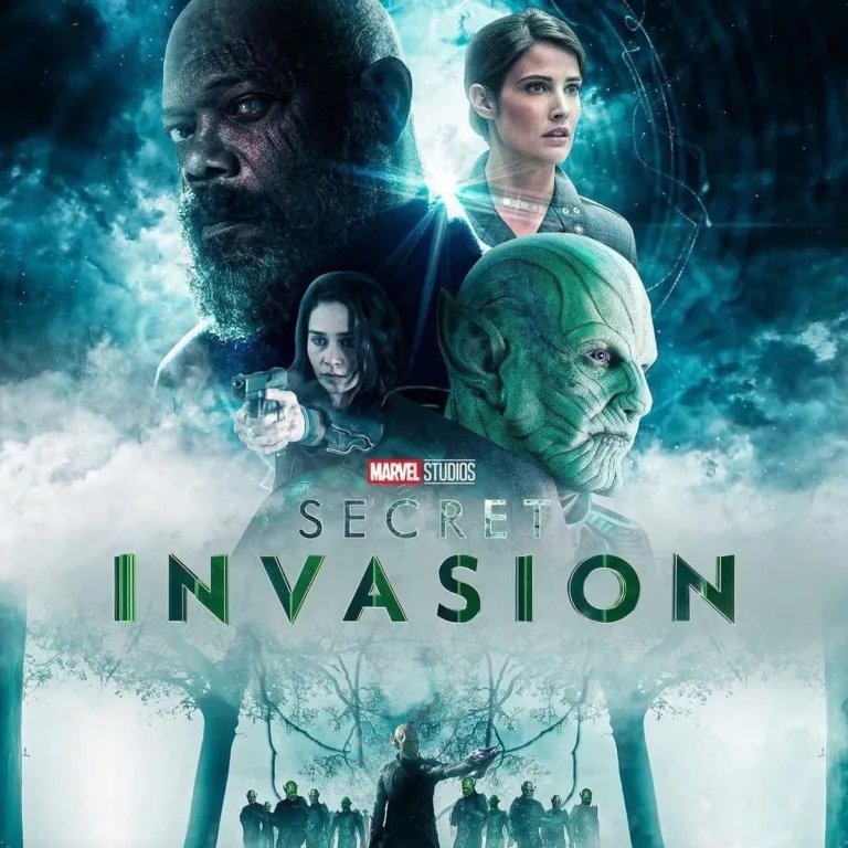 Nick Fury in Secret Invasion/ Marval Studios Movies