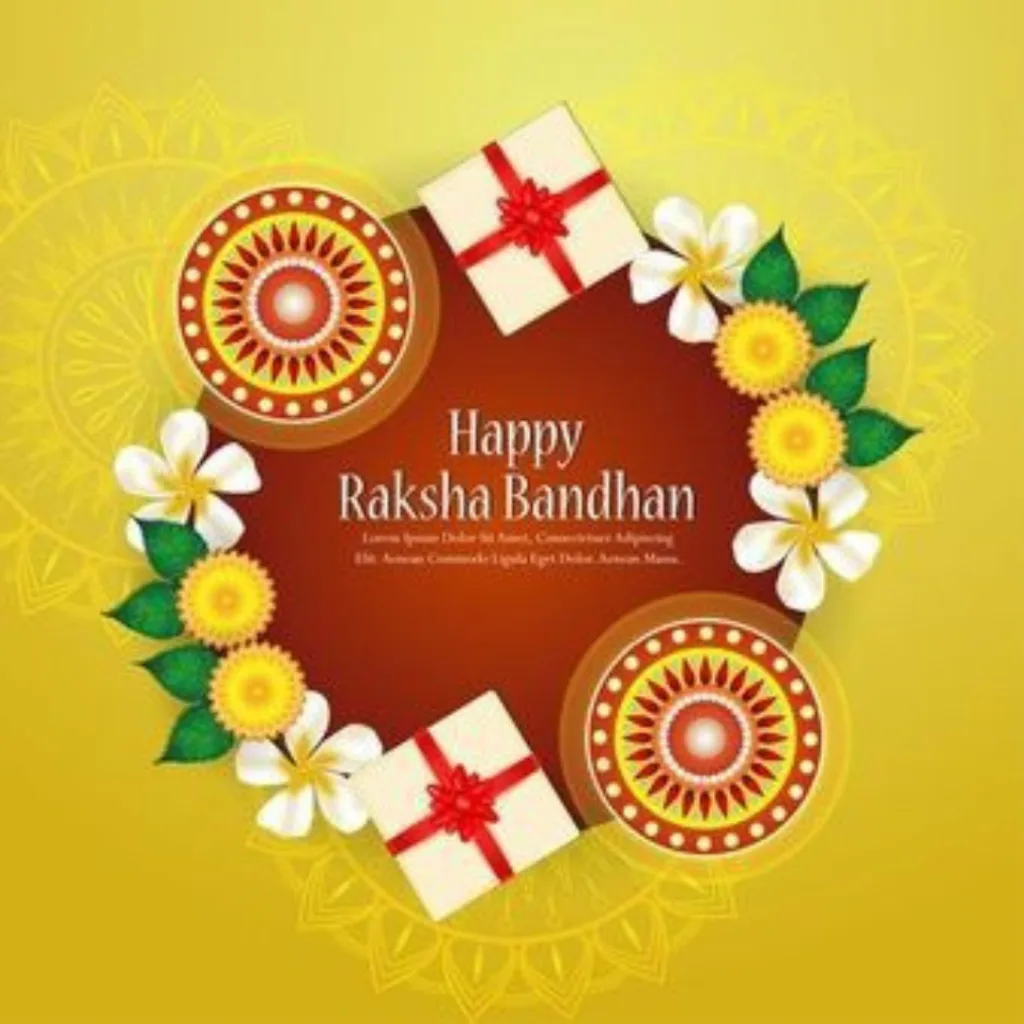 Happy Raksha Bandhan Images /Greeting Card of Raksha Bandhan