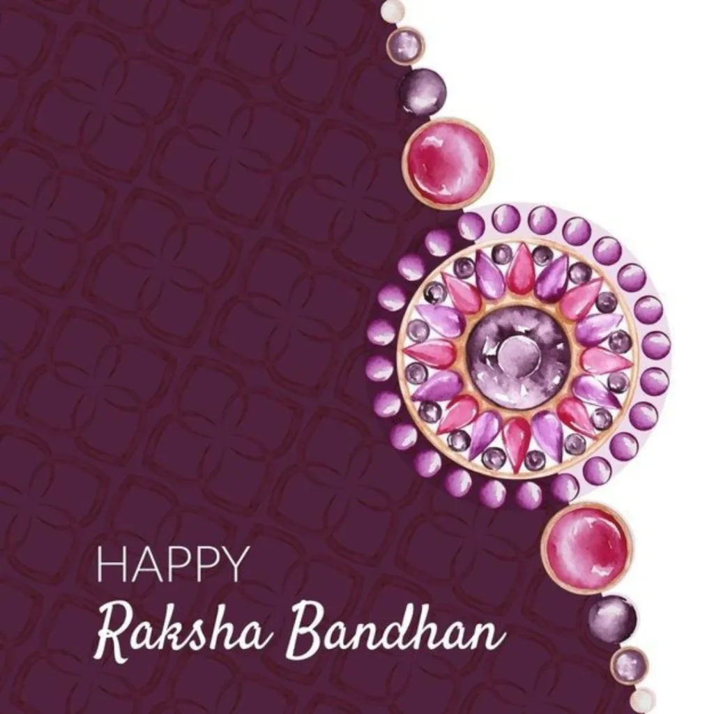 Happy Raksha Bandhan Images /Raksha Bandhan Wish Card Image