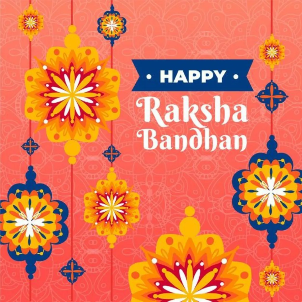 Happy Raksha Bandhan Images / Rakhi Design image