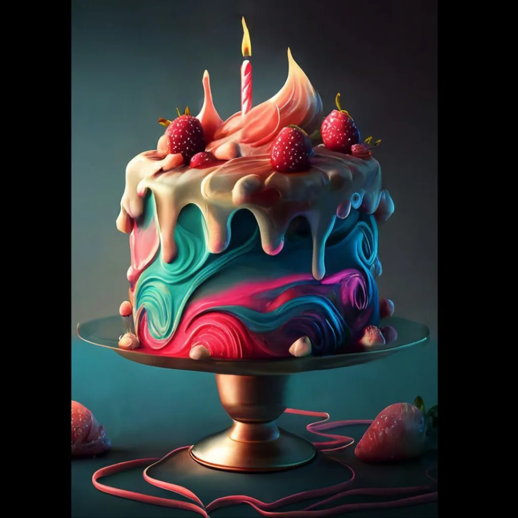 Dream Cake /Colourful Cake