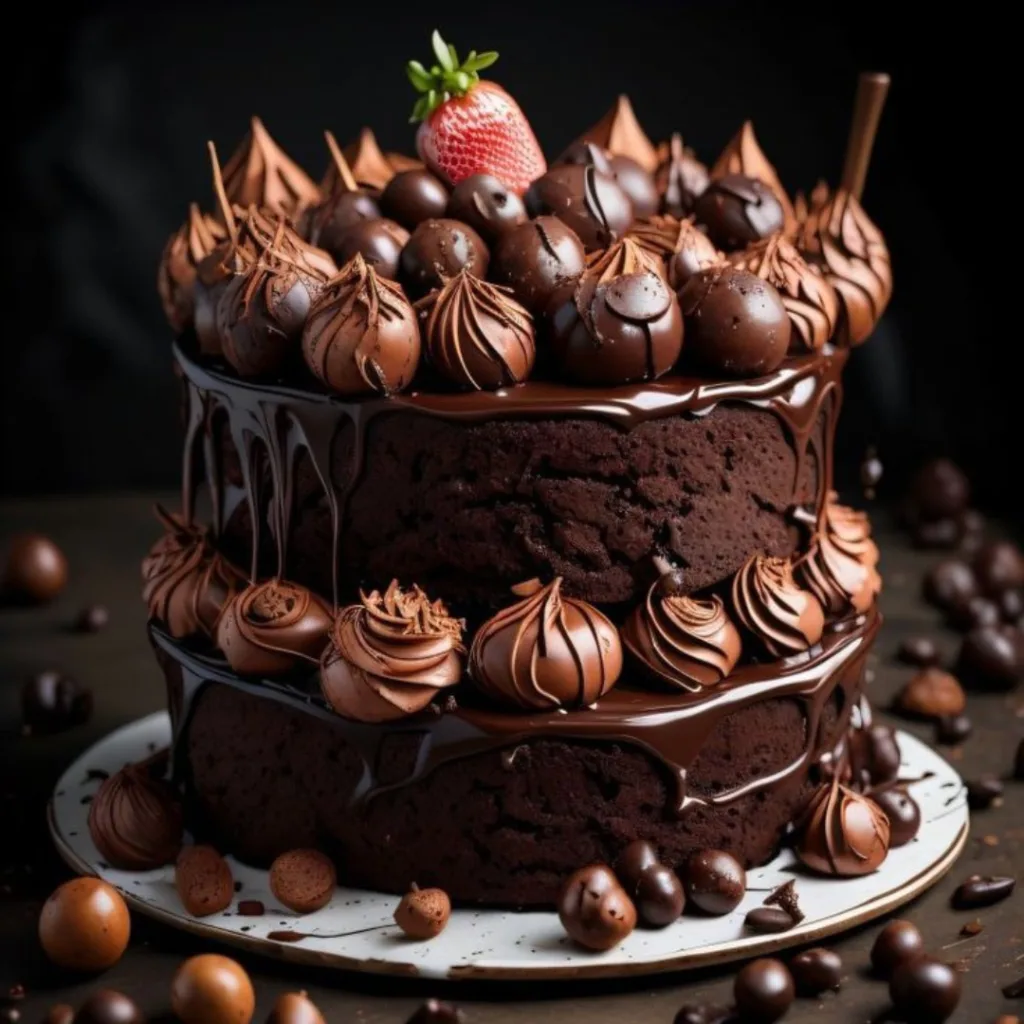 Dream Cake /Dark Chocolate Cake 