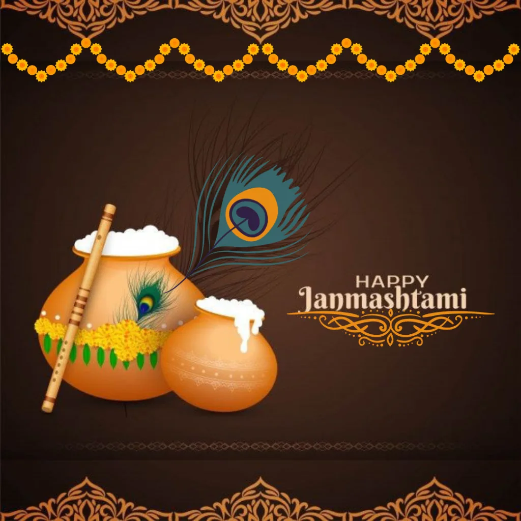 Happy Janmashtami / krishna janmashtami 2023 image 