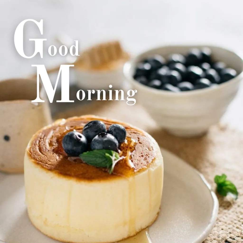 Good Morning Breakfast Image / image of fluffy pancake