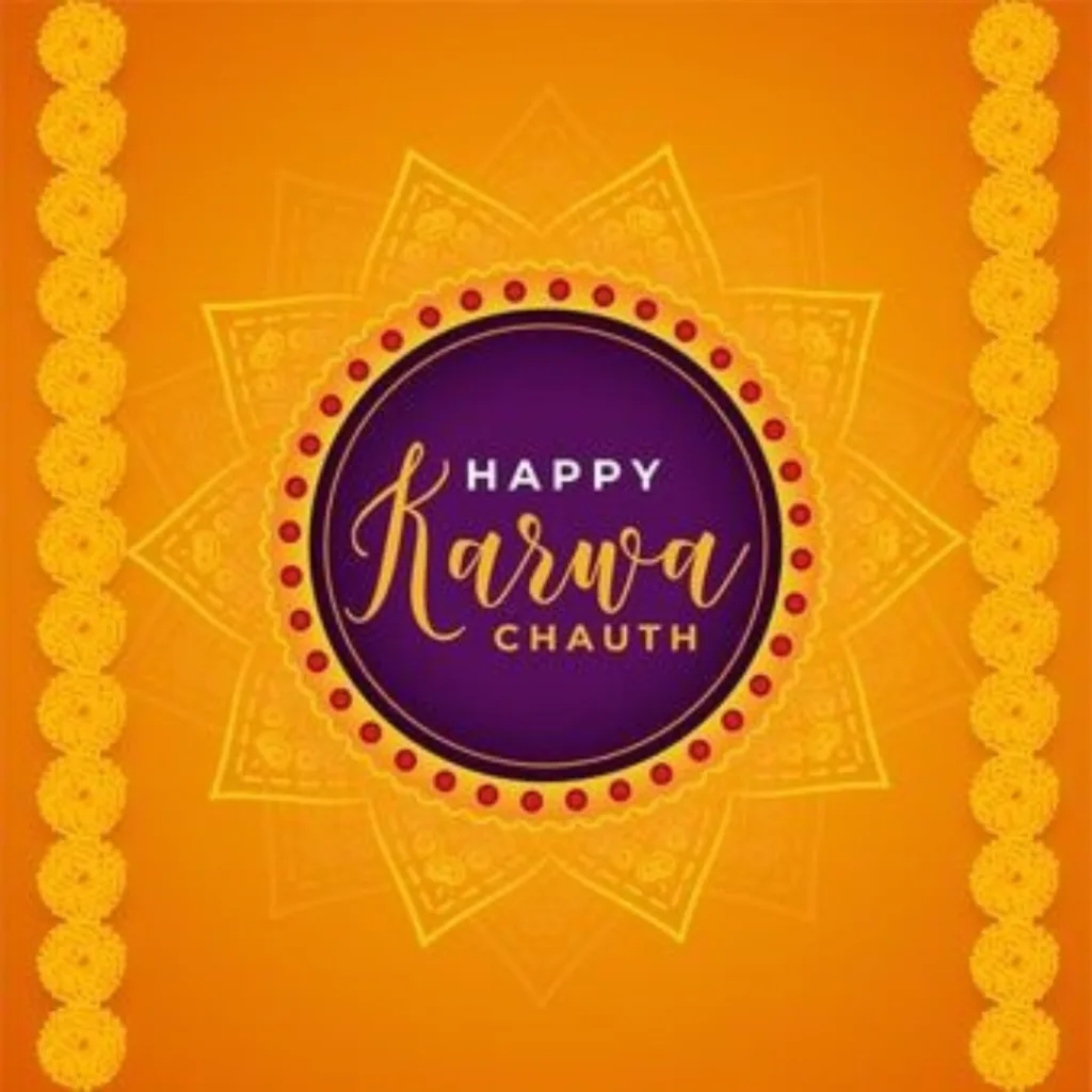 Happy Karwa Chauth / karwa chauth poster