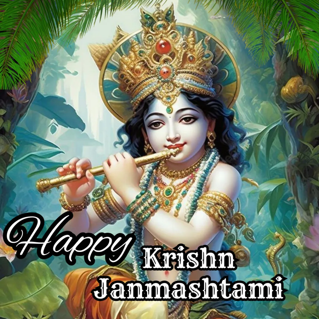 Happy Janmashtami / Beautiful krishna image 