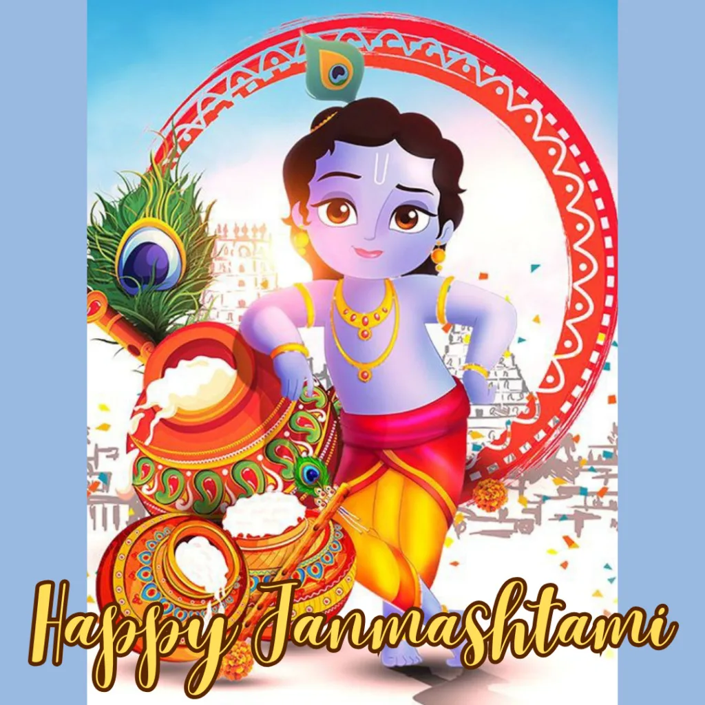 Happy Janmashtami / image of krishna