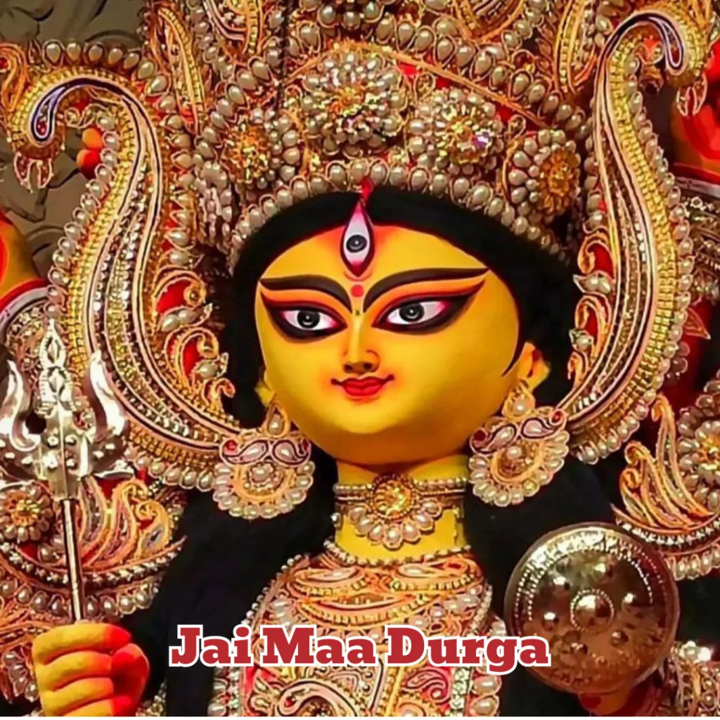 Happy Durga Puja Wishes/ image of goddess durga