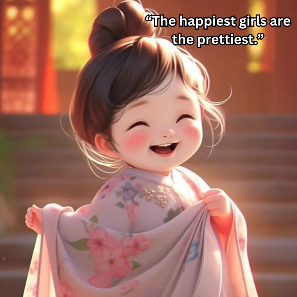 Cute Girl Images /laughing image of animated girl