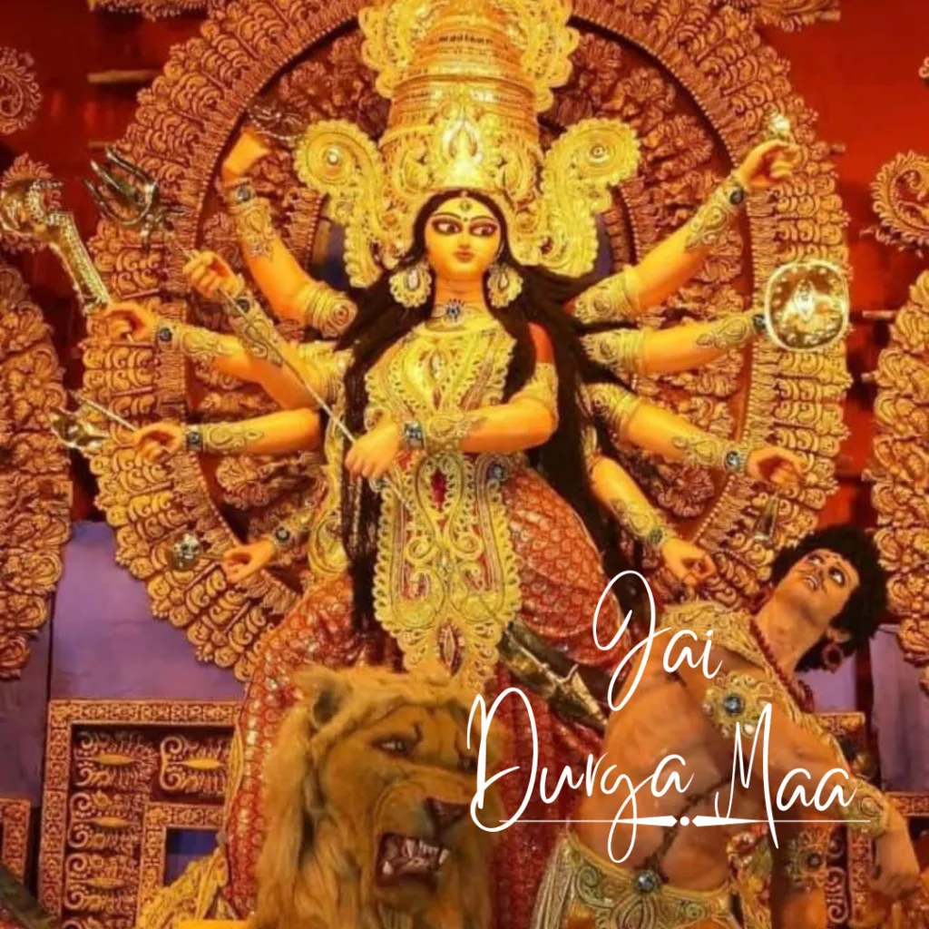 Happy Durga Puja Wishes / image of mahishasurmardani