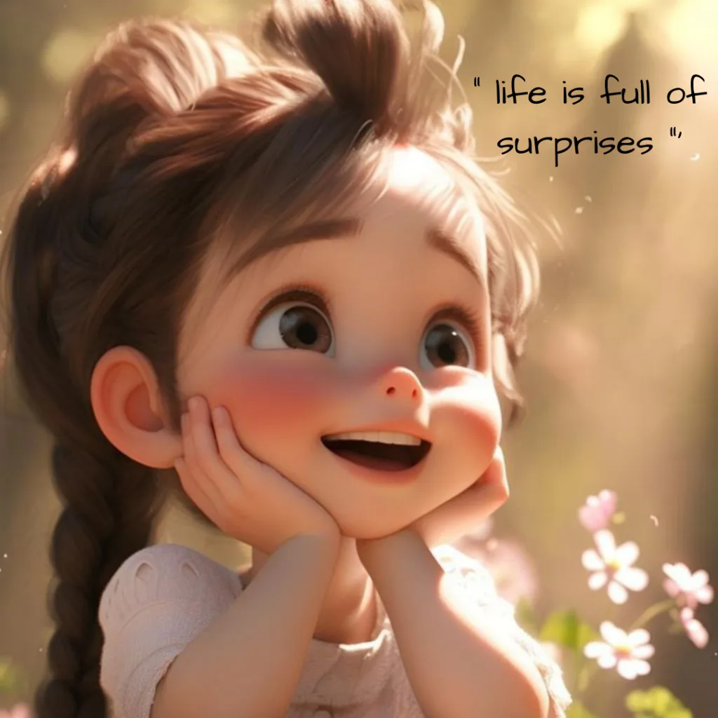 Cute Girl Images /image of a surprised girl