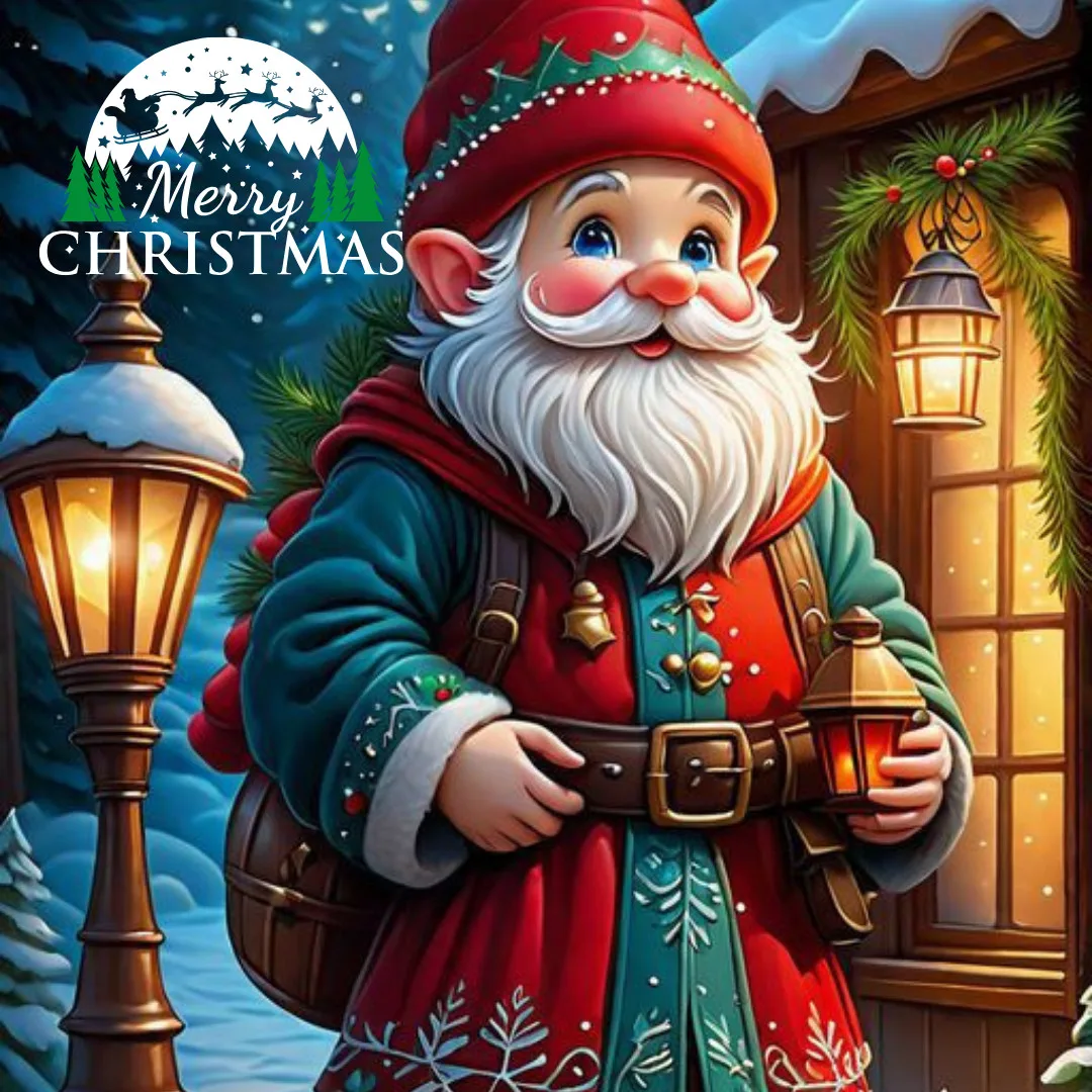 Happy Christmas Images 2023/ image of Santa Claus in Christmas festiv 