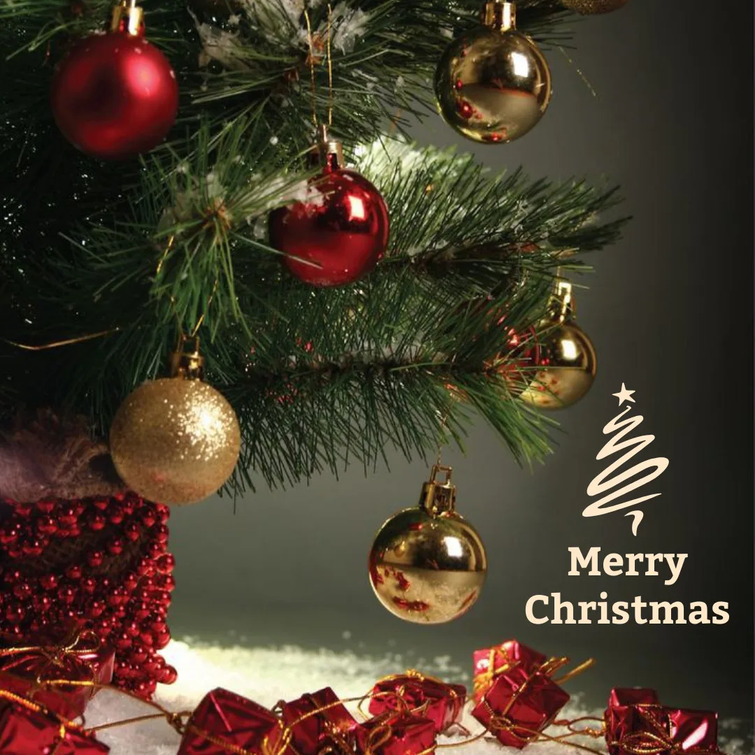 Happy Christmas Images 2023 / beautiful Christmas celebration card 